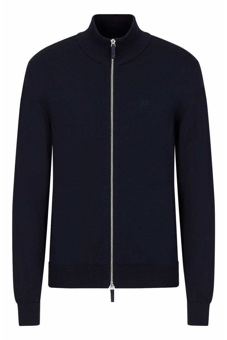 Full Zip Sweater, Alternate, color, NAVY