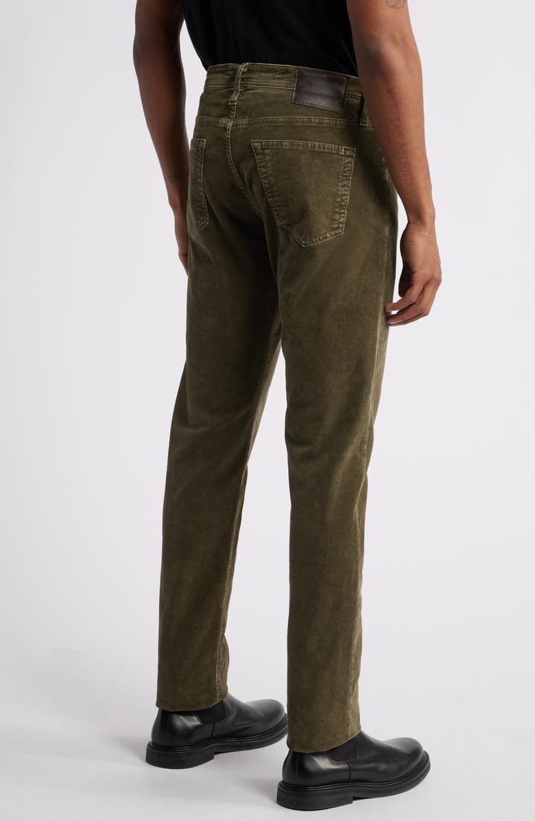 AG Tellis Slim Fit Corduroy Pants, Alternate, color, Sulfur Dried Cedar