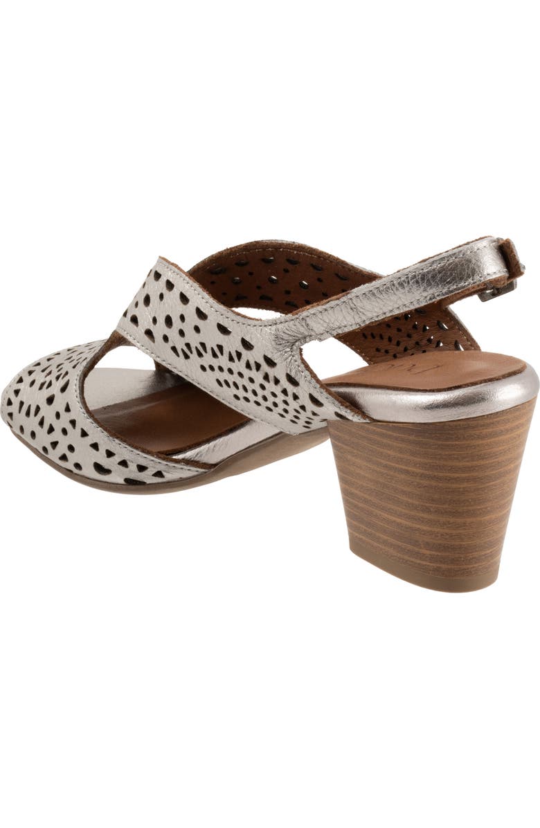 Bueno Caroline Slingback Sandal, Alternate, color, Dark Silver