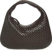 Bottega Veneta Borsa Intrecciato Leather Shoulder Bag