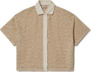 Brixton Mesh Camp Shirt