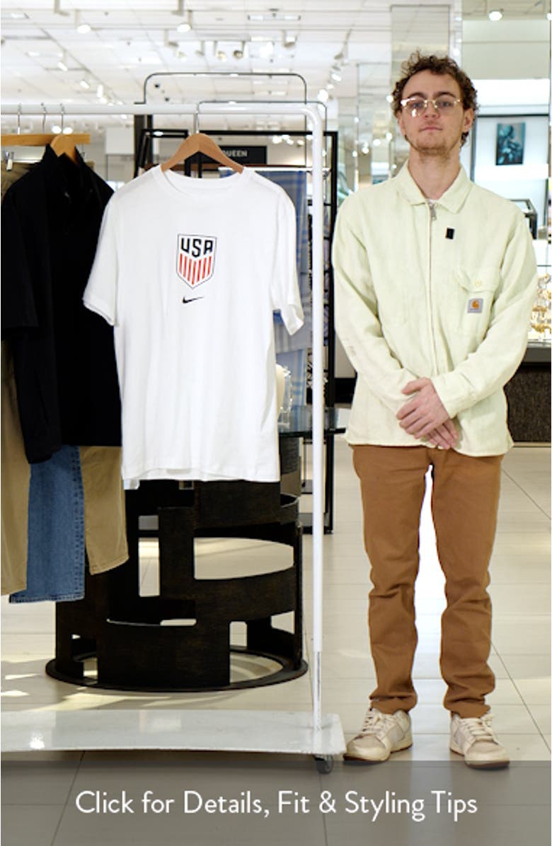 USMNT Crest Cotton Graphic T-Shirt, sales video thumbnail