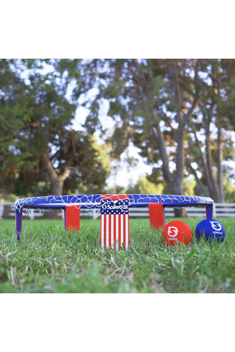 Weekender USA Set Roundnet Outdoor Yard Game, Alternate, color, Multicolored