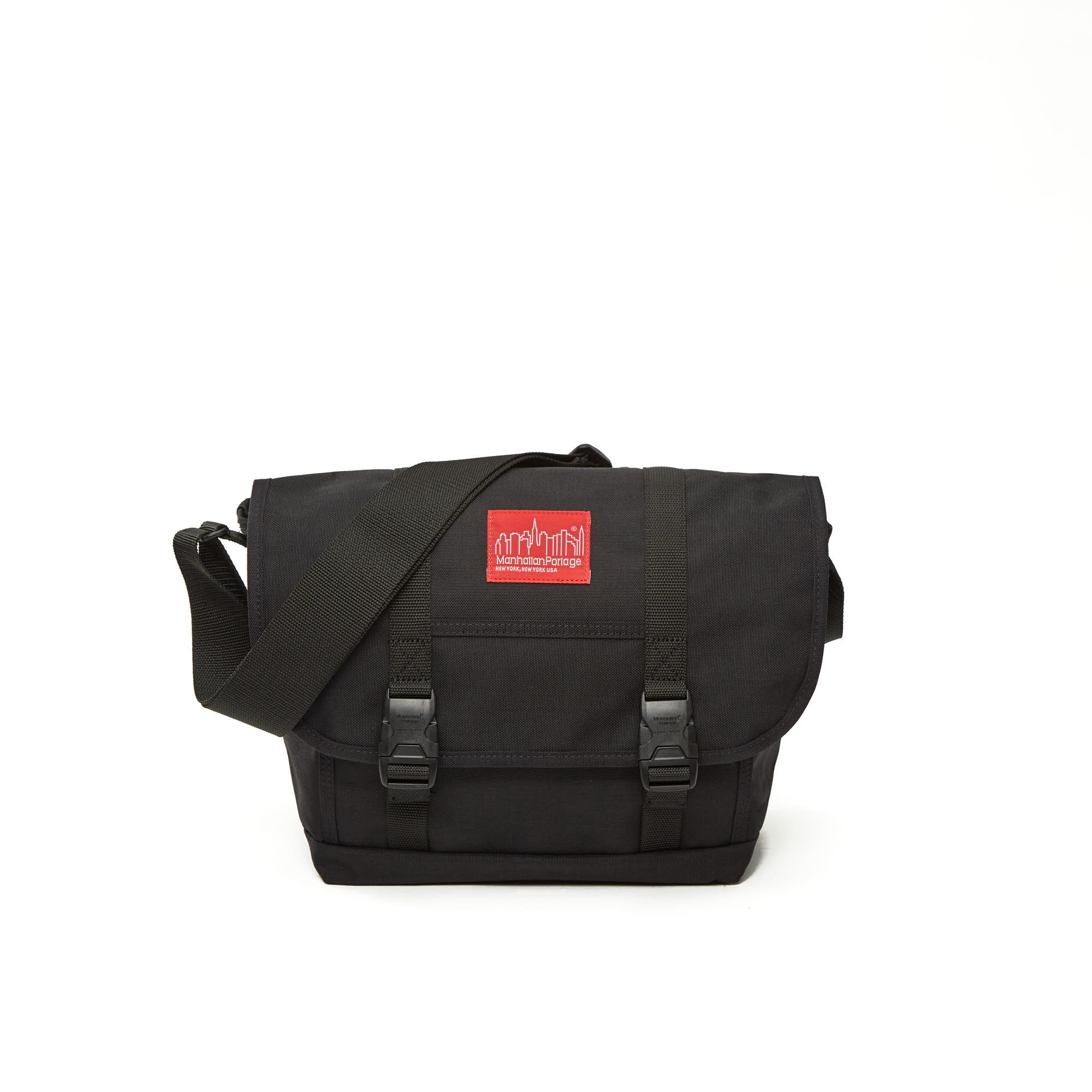 Manhattan Portage NY Messenger Bag JR, Main, color, Black