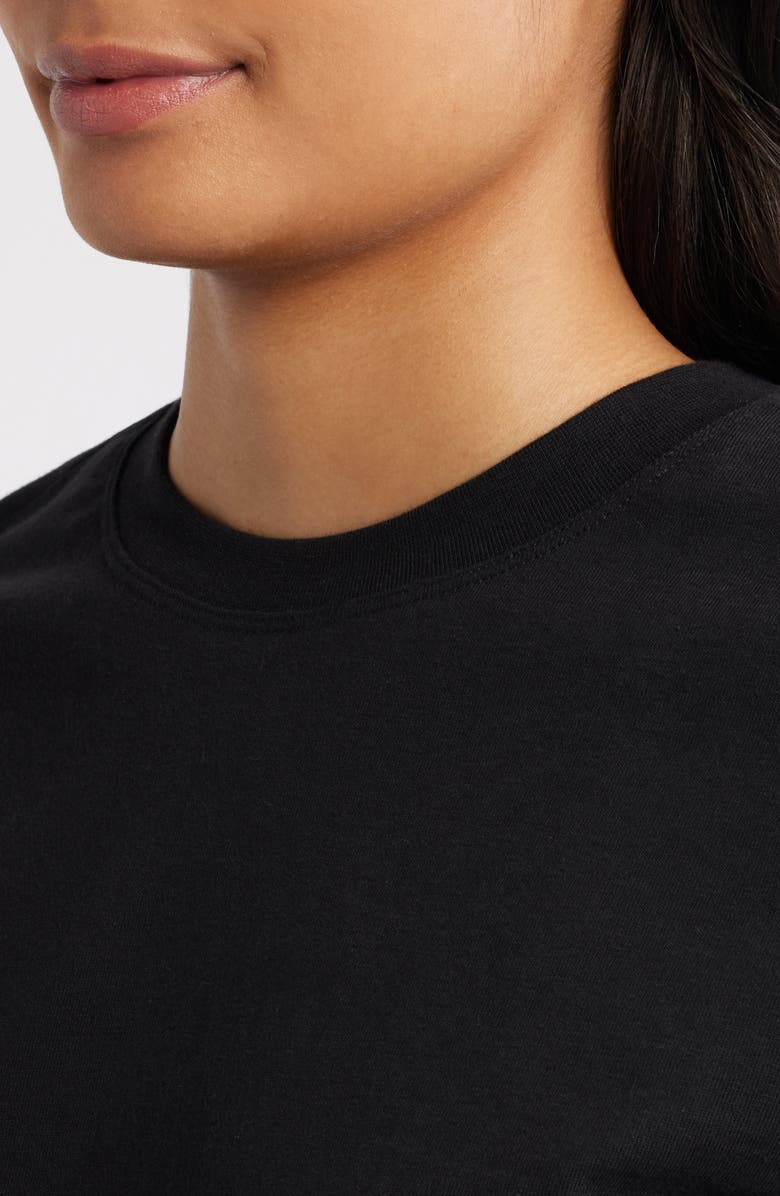 Mavi Jeans Cotton T-Shirt, Alternate, color, Black