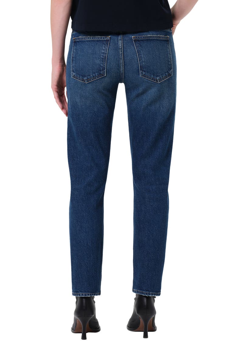 Cocktail Ankle Slim Straight Leg Jeans, Alternate, color, OUTLINE