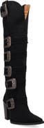 Dingo Bucked Off Leopard Print Leather Western Boot