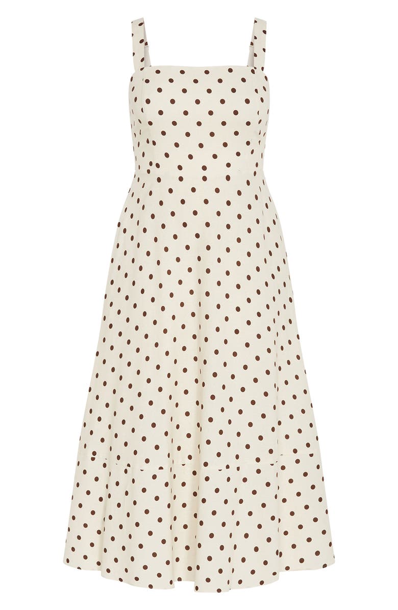 City Chic Collins Print Maxi Dress, Alternate, color, 