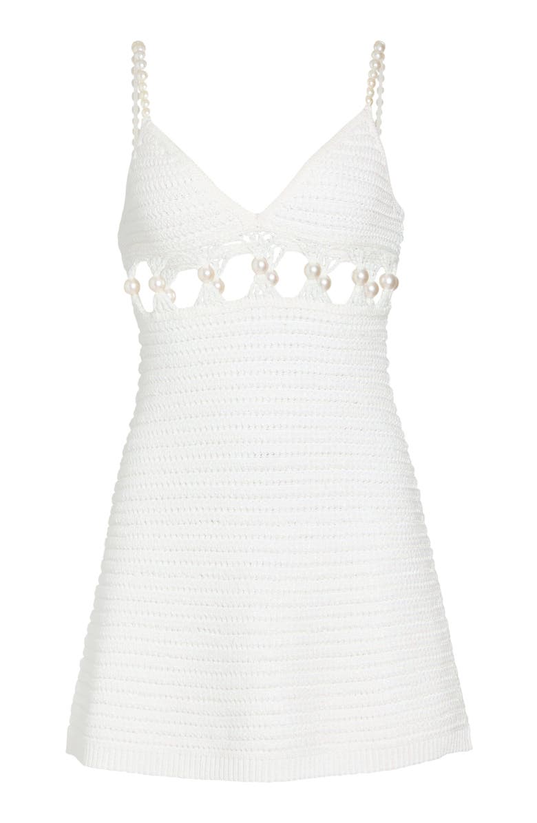Retrofête Marlo Crochet Dress, Alternate, color, 