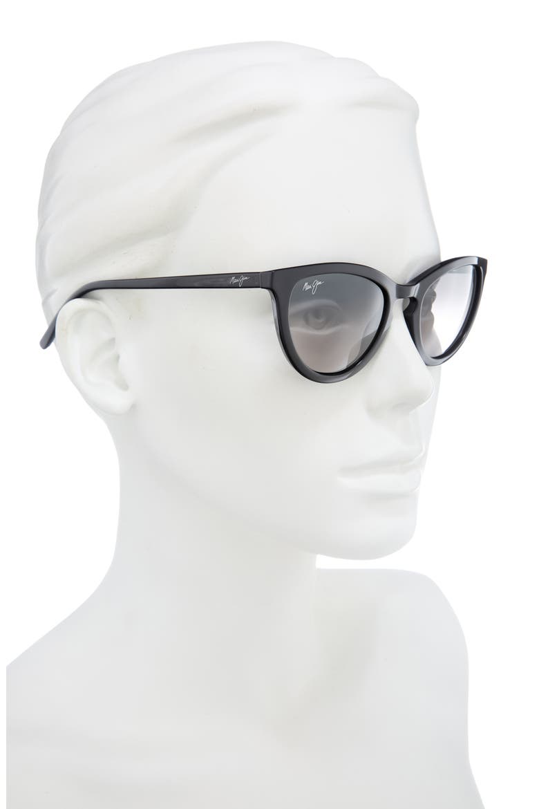 Polarized Cat Eye Sunglasses, Alternate, color, BLUE BLUE GREY