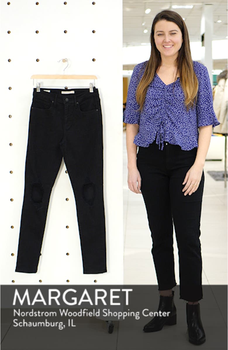 721<sup>™</sup> Ripped High Waist Skinny Jeans, sales video thumbnail