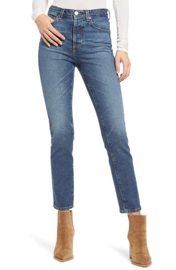 AG AG ALEXXIS HIGH WAIST SLIM FIT JEANS 