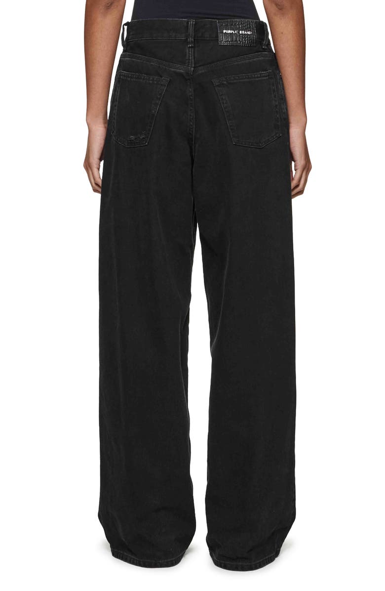 PURPLE BRAND Baggy Wide Leg Jeans, Alternate, color,