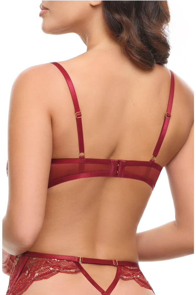 Arielle Underwire Bra, Alternate, color, SYRAH/ FROSTED ALMOND
