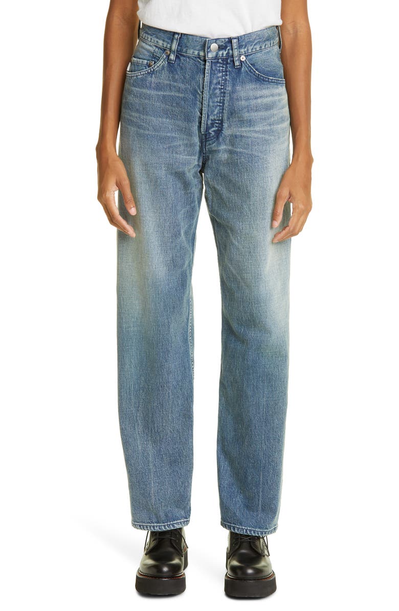 Ambush Straight Leg Jeans, Main, color, 