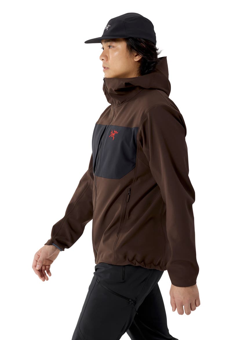 Gamma MX Hooded Jacket, Alternate, color, CAROB/ BLACK/ DYNASTY