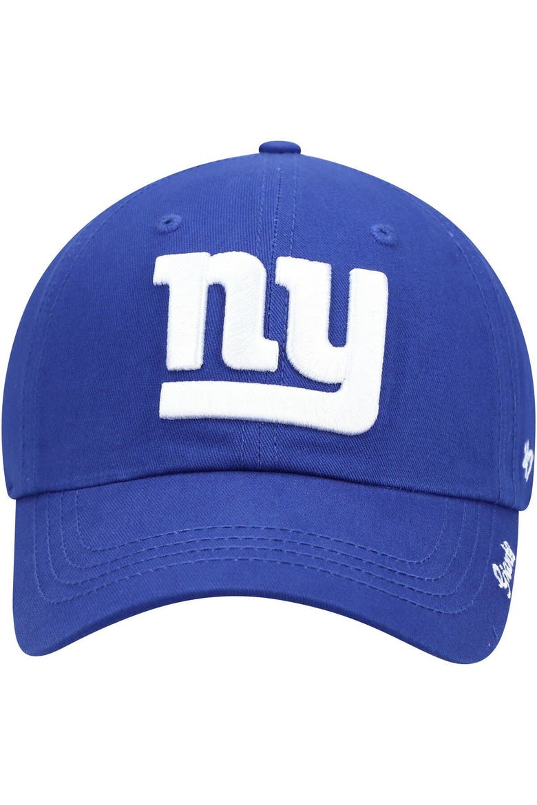 Women's '47 Royal New York Giants Miata Clean Up Primary Adjustable Hat, Alternate, color, Royal