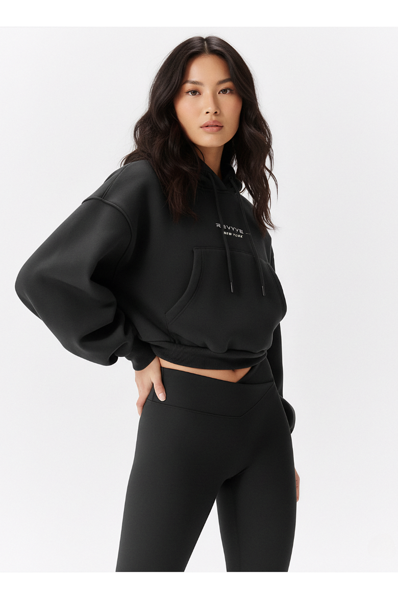 Cloud Hoodie, Alternate, color, Black
