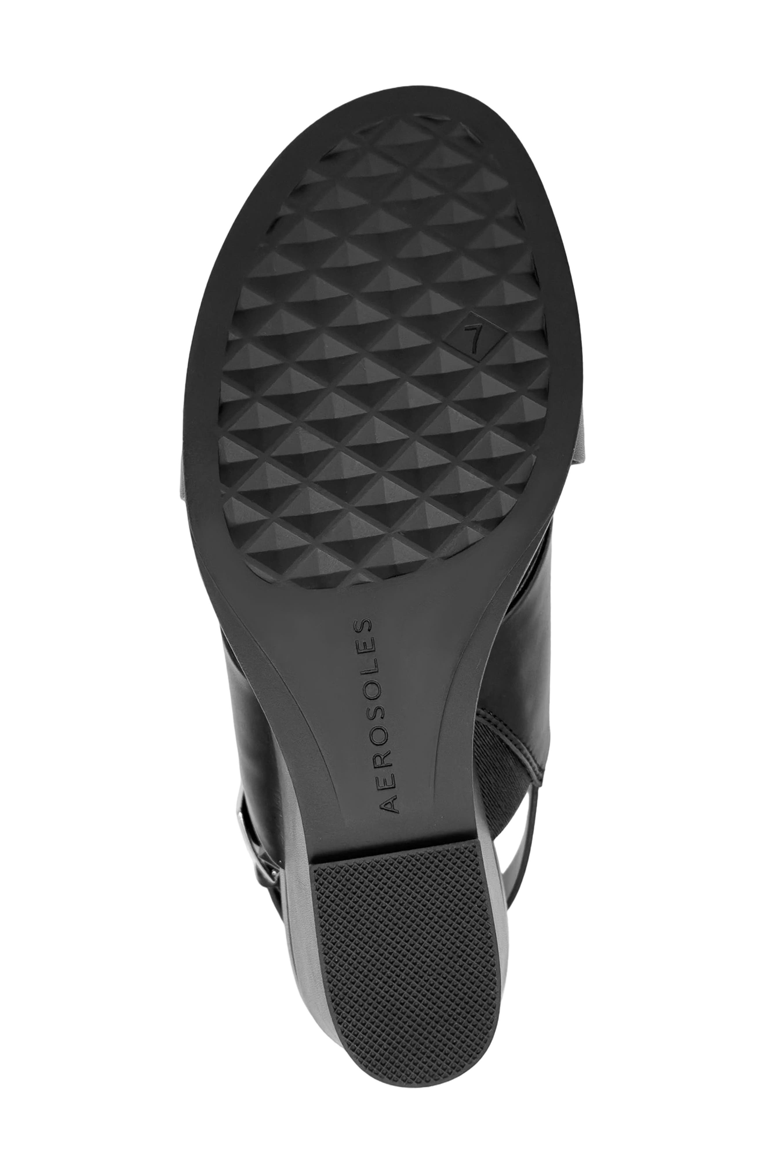 Aerosoles Dayonara Wedge Sandal, Alternate, color, Black