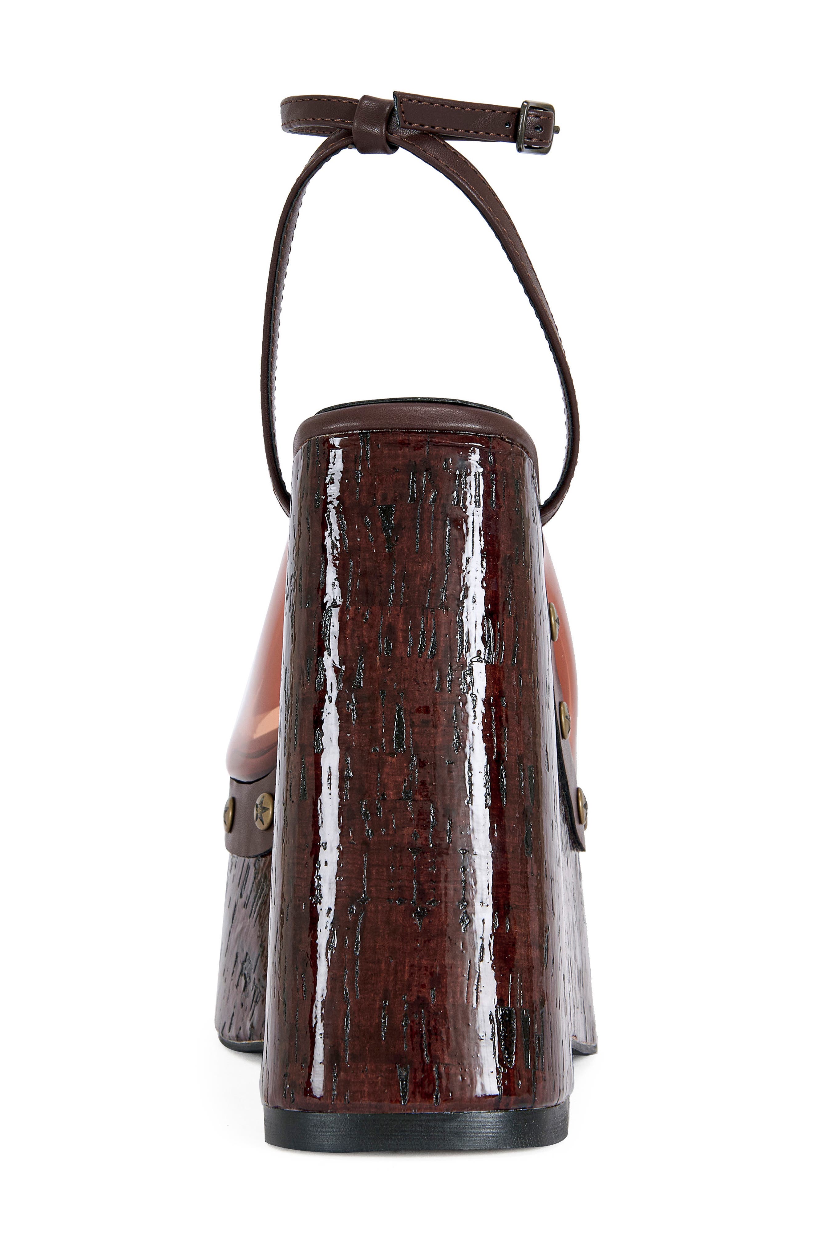 AZALEA WANG Jenza Platform Wedge Sandal, Alternate, color, 