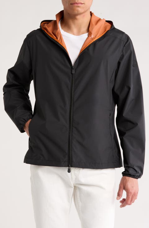 Water Resistant Hooded Windbreaker Jacket