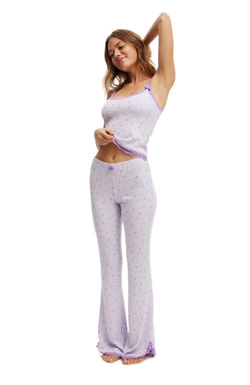 COTTON ON BODY WAFFLE LACE CAMI 