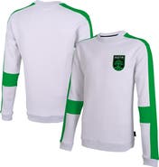 Stadium Essentials Men's Stadium Essentials White Austin FC Half Time Pullover Sweatshirt
