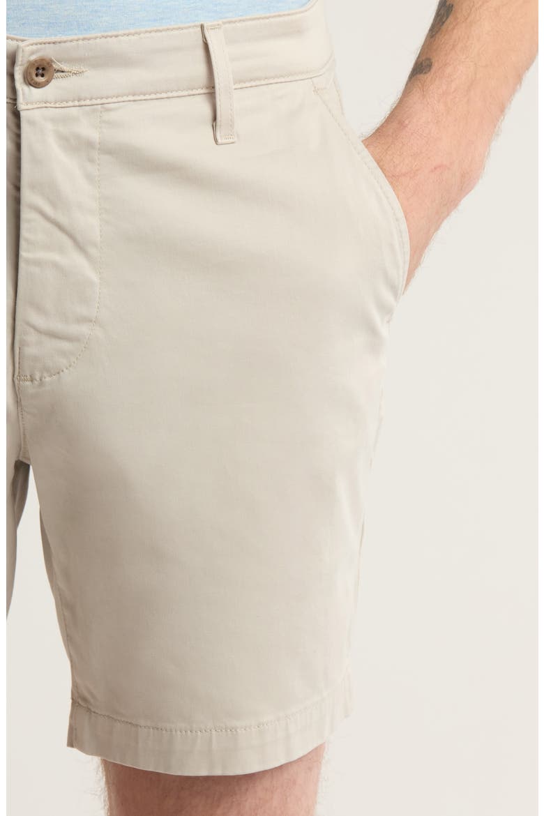 Cipher 7-Inch Chino Shorts, Alternate, color, WHITE SESAME