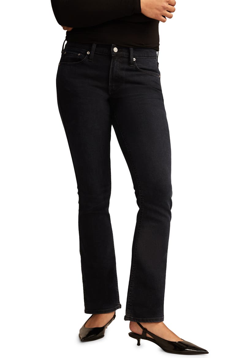 Sweet Bootcut Jeans, Main, color, DARK MATTER WASH