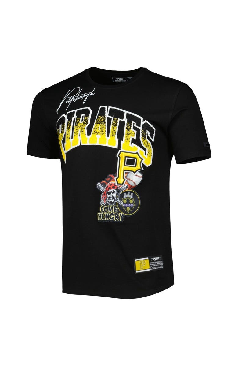 PRO STANDARD Men's Pro Standard Black Pittsburgh Pirates Hometown T-Shirt, Alternate, color, 