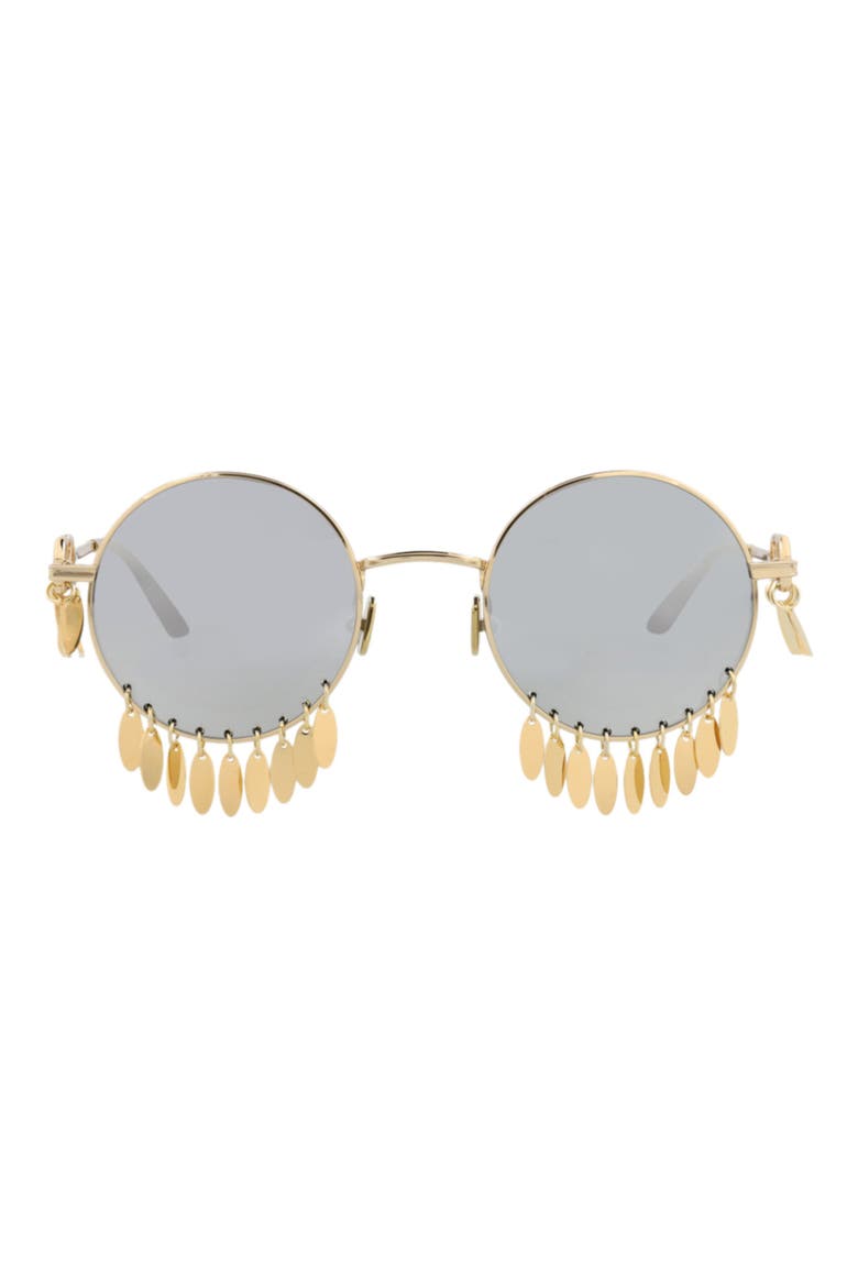 Special Edition 48mm Round Sunglasses, Main, color, GOLD GOLD SILVER
