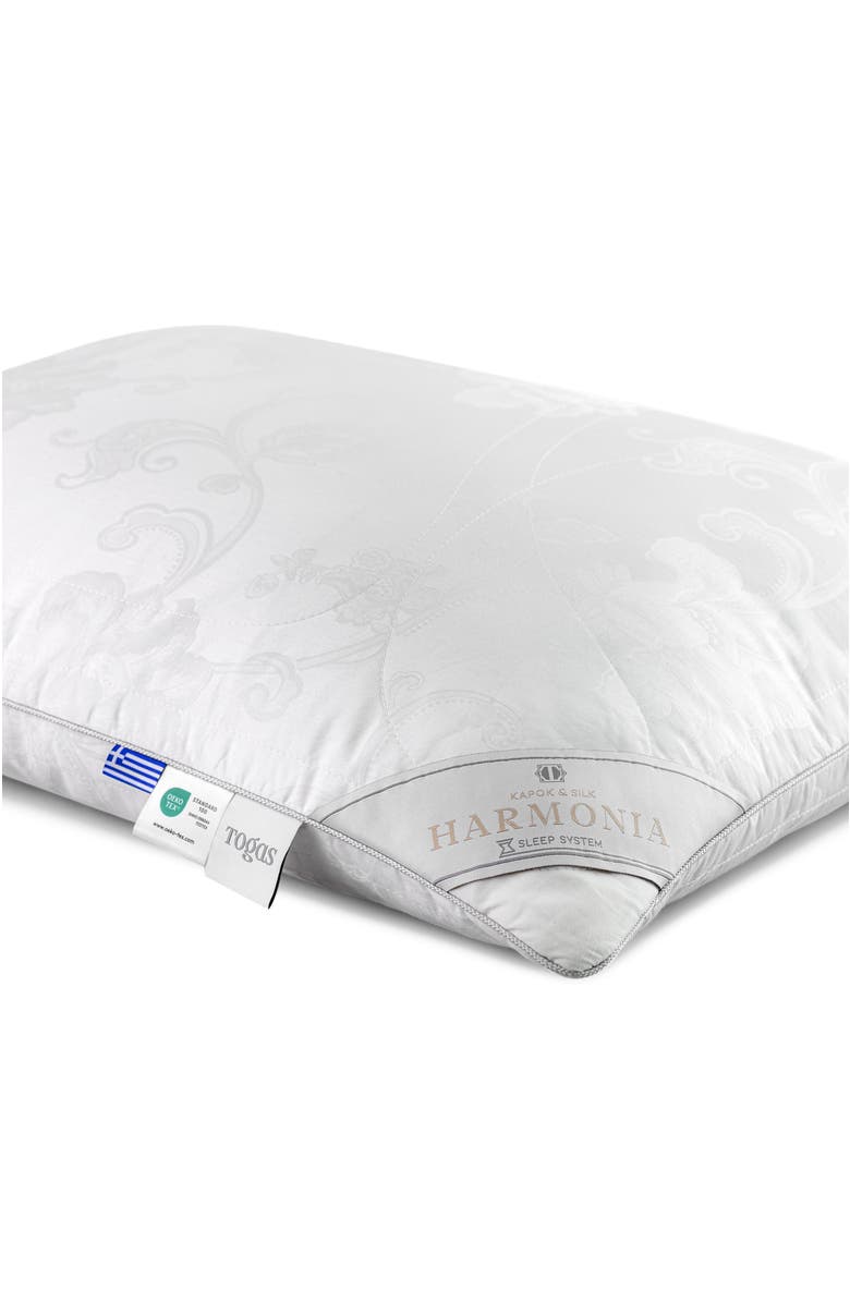 Togas Harmonia kapok silk pillow, Alternate, color, 