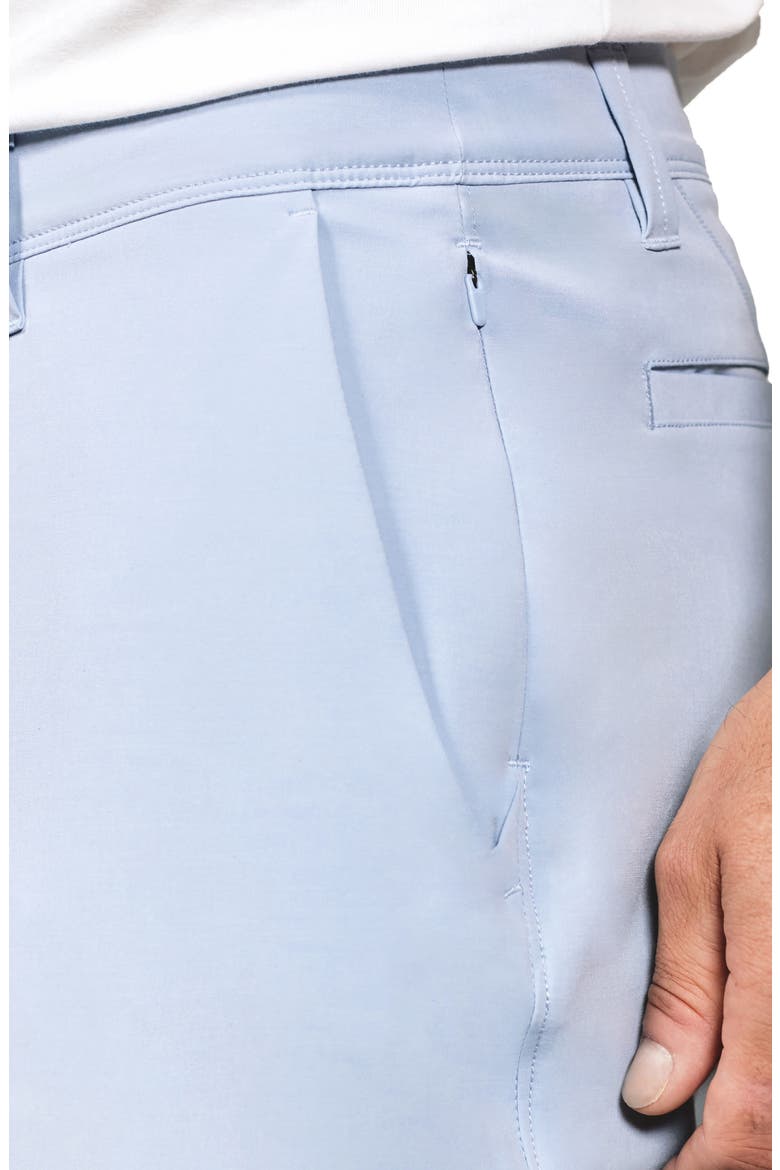 Catalina 8-Inch Flat Front Stretch Shorts, Alternate, color, BLUE