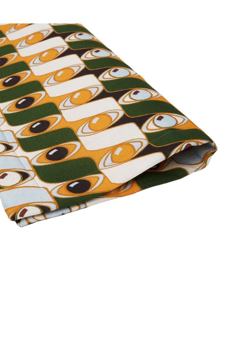 La DoubleJ Placemats Set Of 2 (35X45) Third Eye Yellow, Alternate, color, Third Eye Yellow