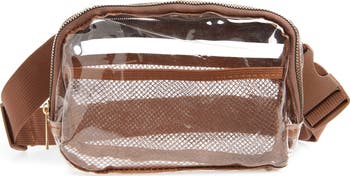 Clear Stadium Belt Bag