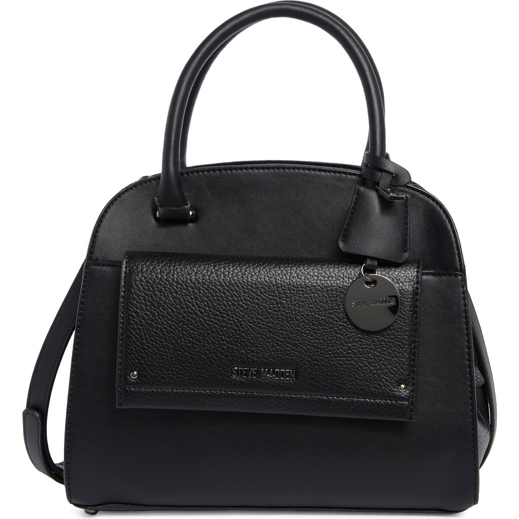 Steve Madden Donegal Satchel In Black