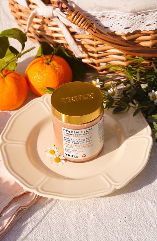 Truly Beauty Golden Glaze Shimmer Body Butter In No Color