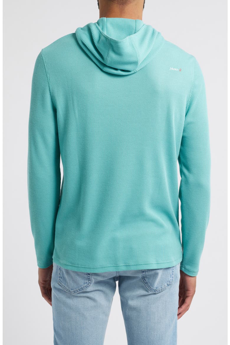 Brinson Waffle Pullover Hoodie, Alternate, color, GREEN GRASS