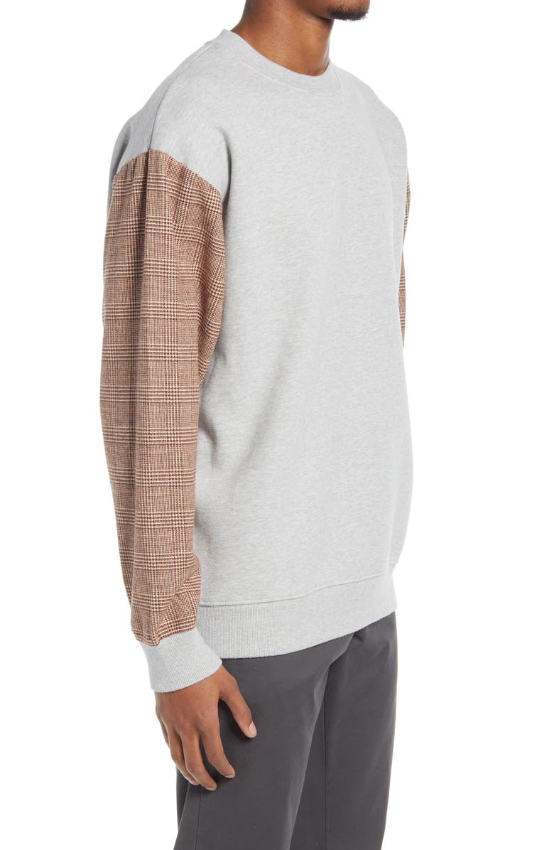 ZANEROBE Men's Mixed Media Sweatshirt, Alternate, color, 