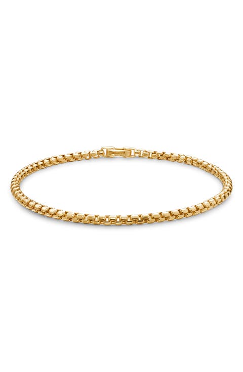 Bel Aire Chain Bracelet in 18K Yellow Gold, 2.7mm