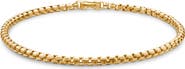 David Yurman Bel Aire Chain Bracelet in 18K Yellow Gold, 2.7mm