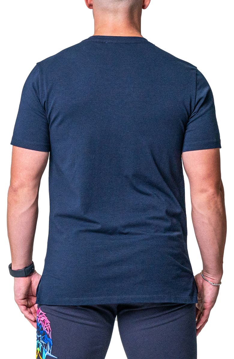 Maceoo Neon Graphic Tee, Alternate, color, 