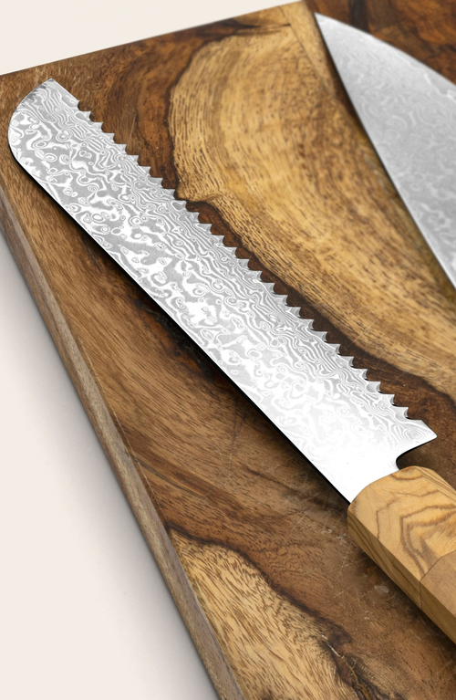Shop Italic Kumo Vg10 Serrated Pankiri Bread Knife