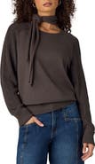 Wit & Wisdom Tie Neck Sweater