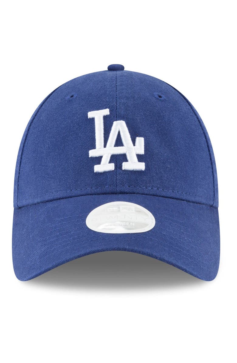New Era Women's New Era Royal Los Angeles Dodgers Team Logo Core Classic 9TWENTY Adjustable Hat, Alternate, color, 