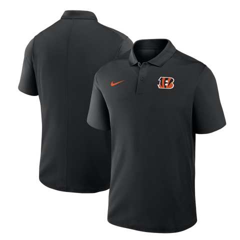 Men's Nike Black Cincinnati Bengals Dri-FIT Victory Polo