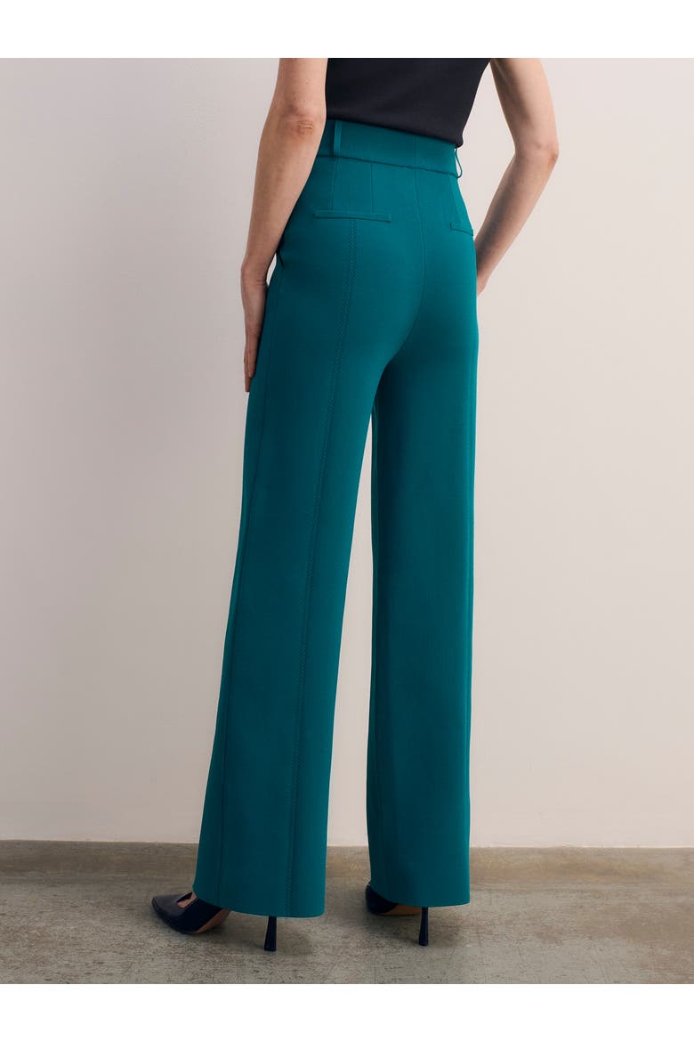 Liora Sculpt Knit Pants, Alternate, color, Blue