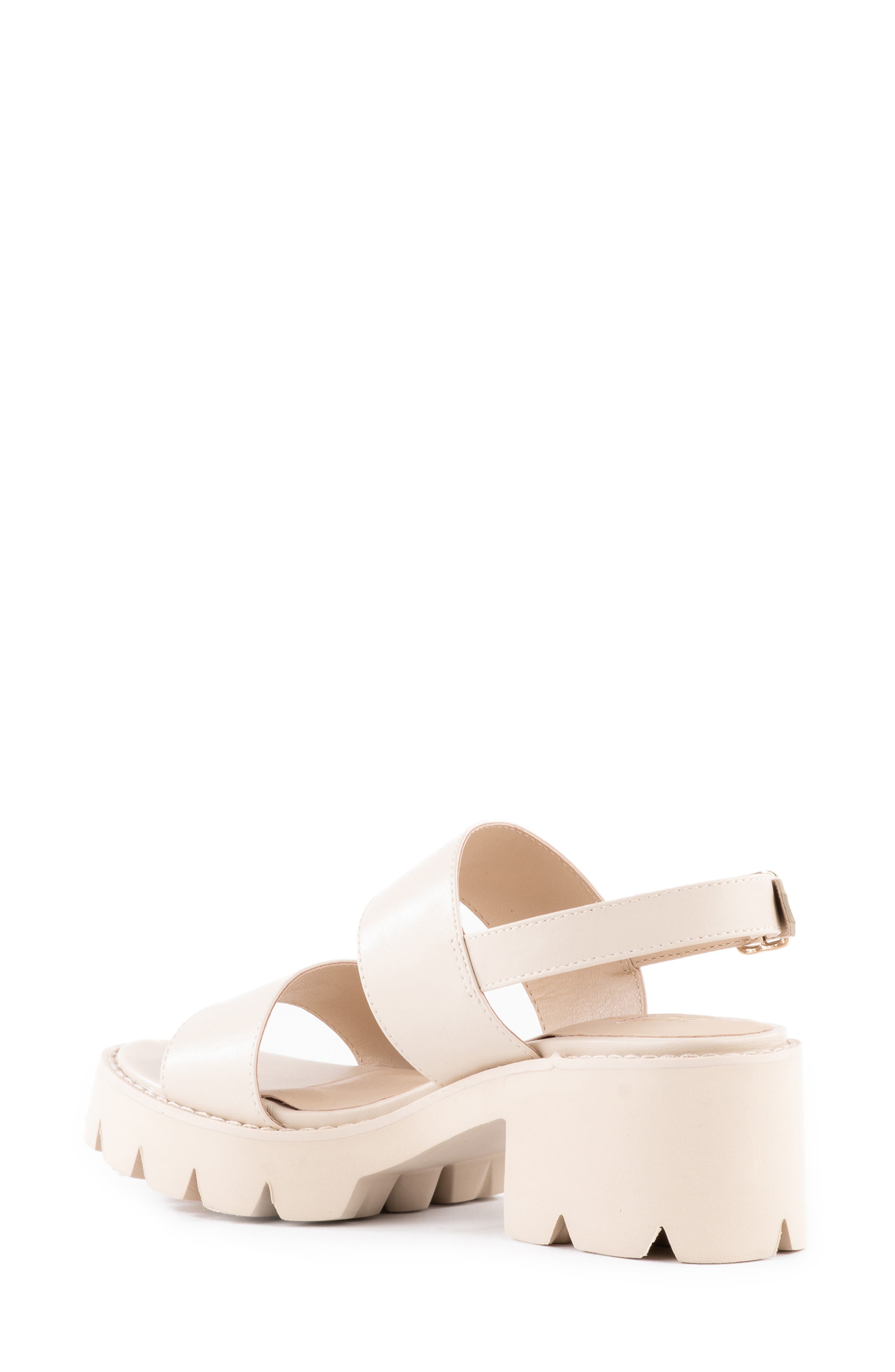BC Footwear Left Unsaid Platform Sandal, Alternate, color, 