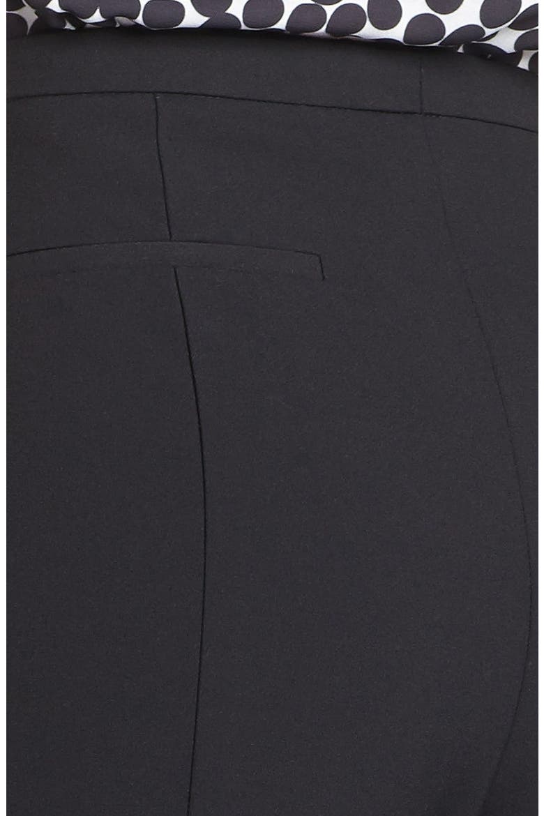 'Quinn' Skinny Ankle Pants, Alternate, color, BLACK