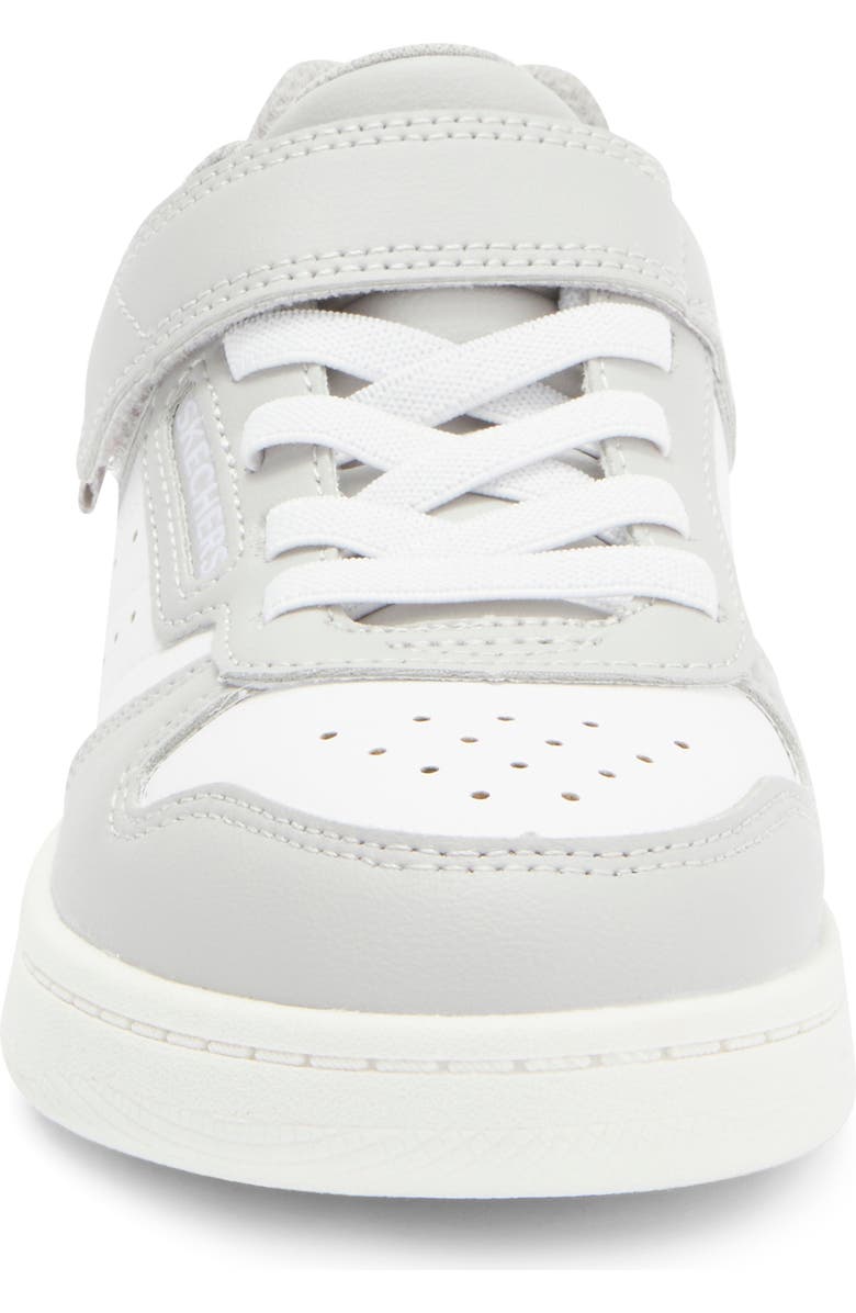 SKECHERS Kids' Quick Street Sneaker, Alternate, color, Light Gray/ White